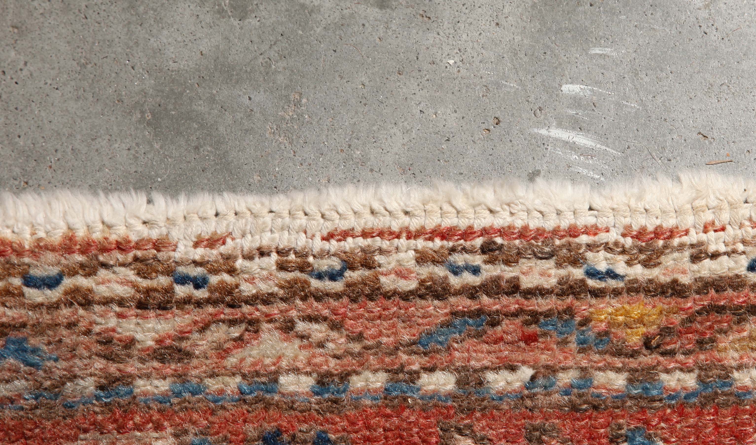 Vintage Handwoven Karaja Carpet Runner