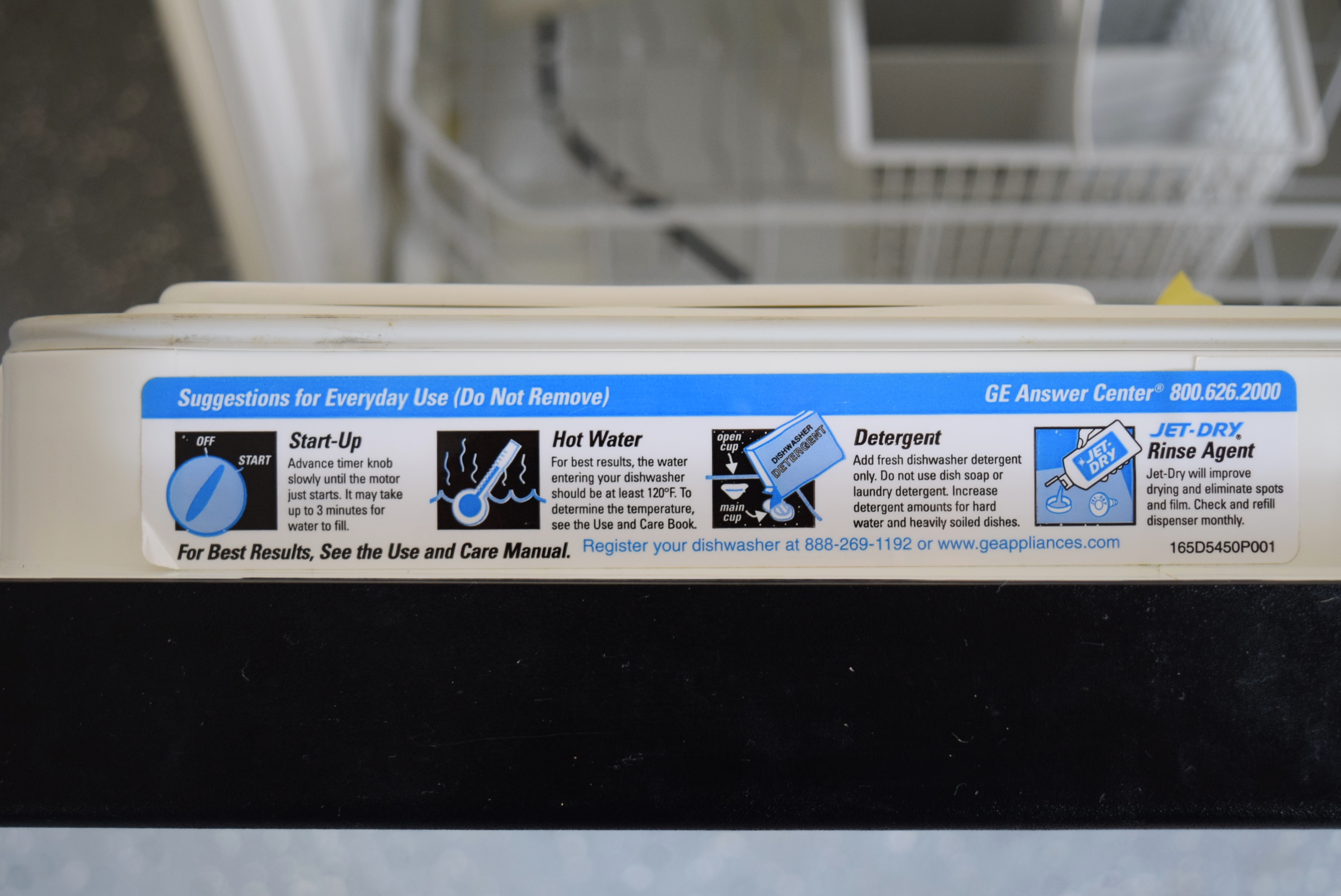 GE Nautilus Portable Dishwasher