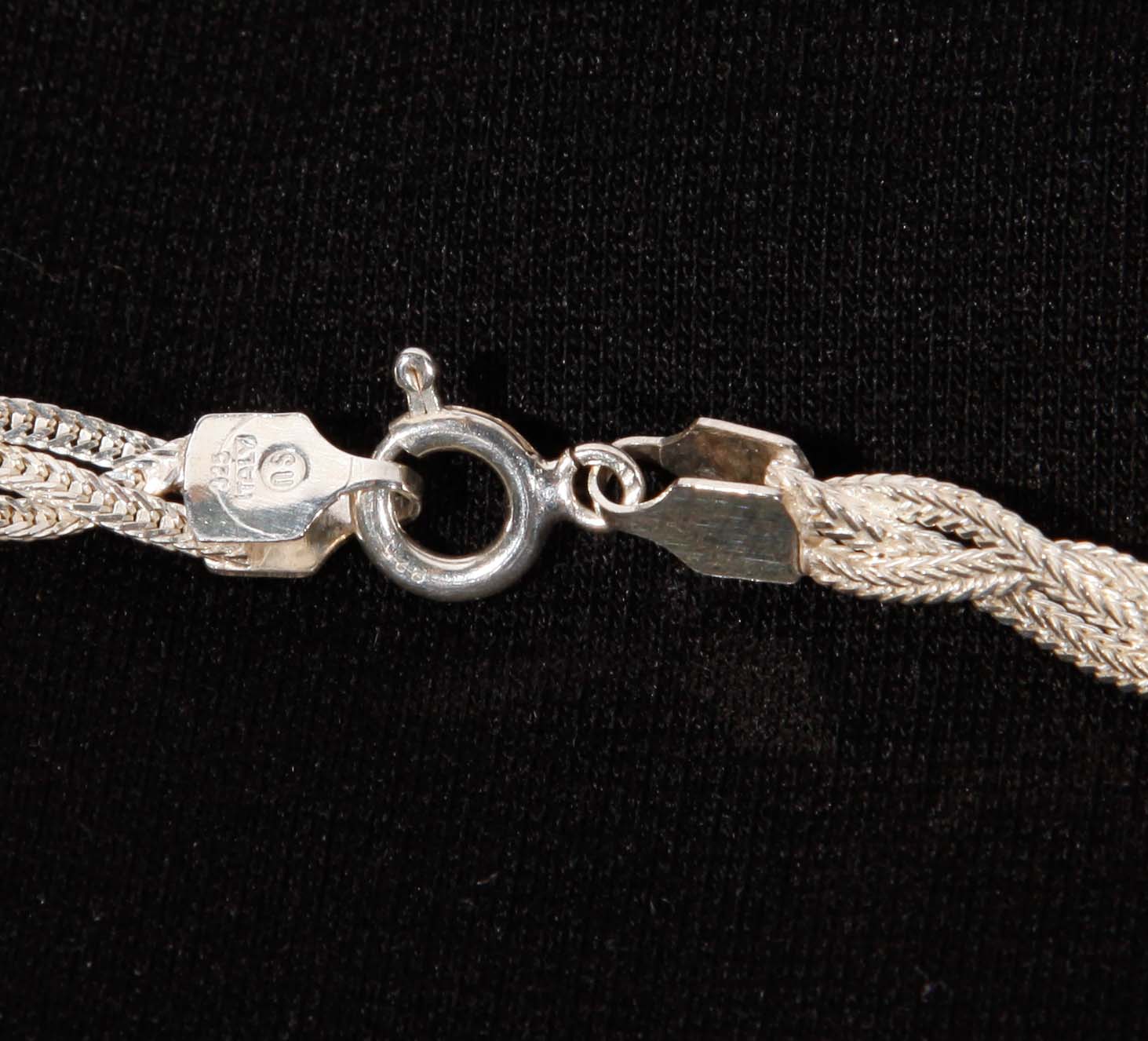 Assortment of Sterling Silver Necklaces