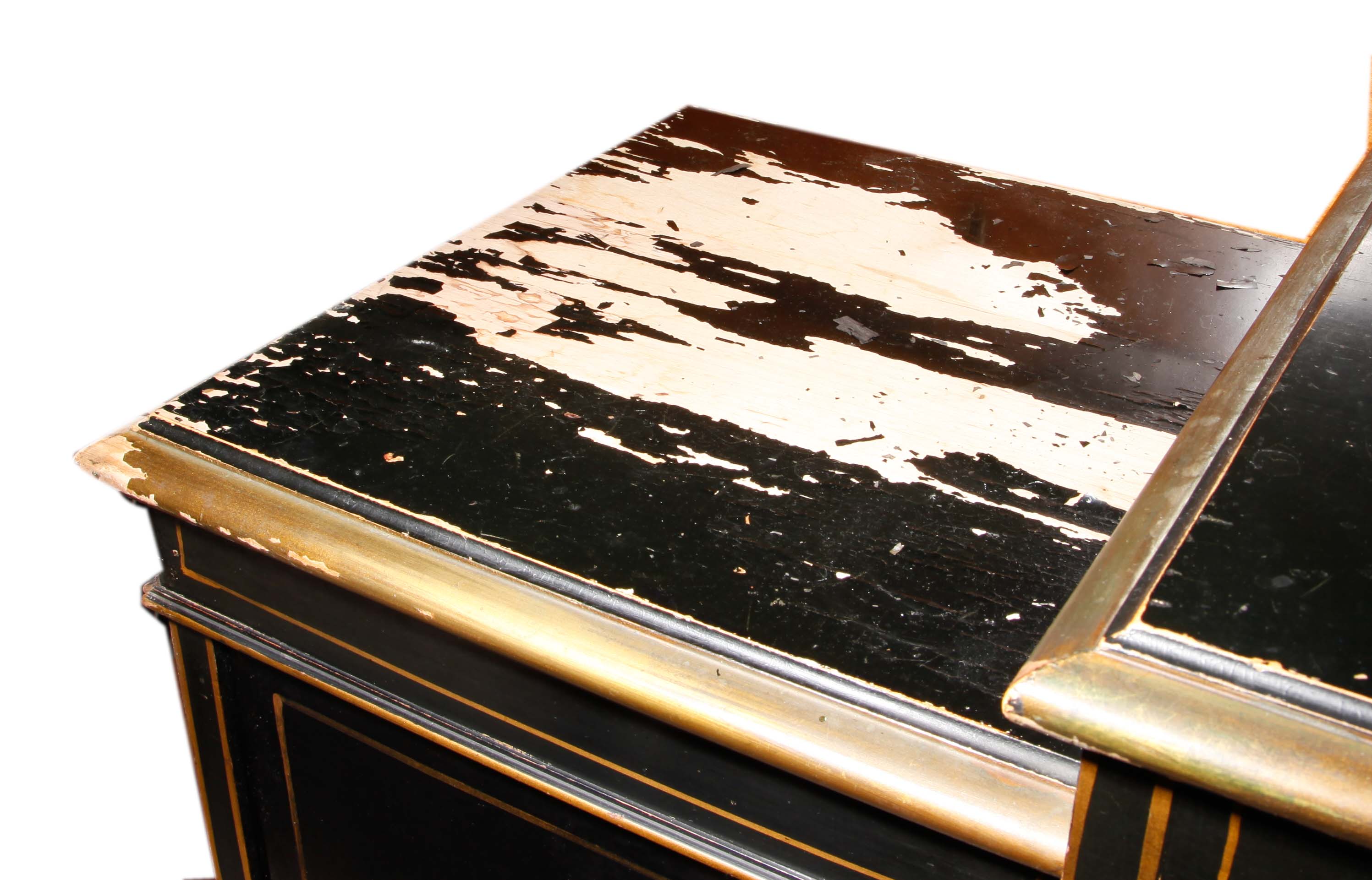 Painted Japanese Style Secretary