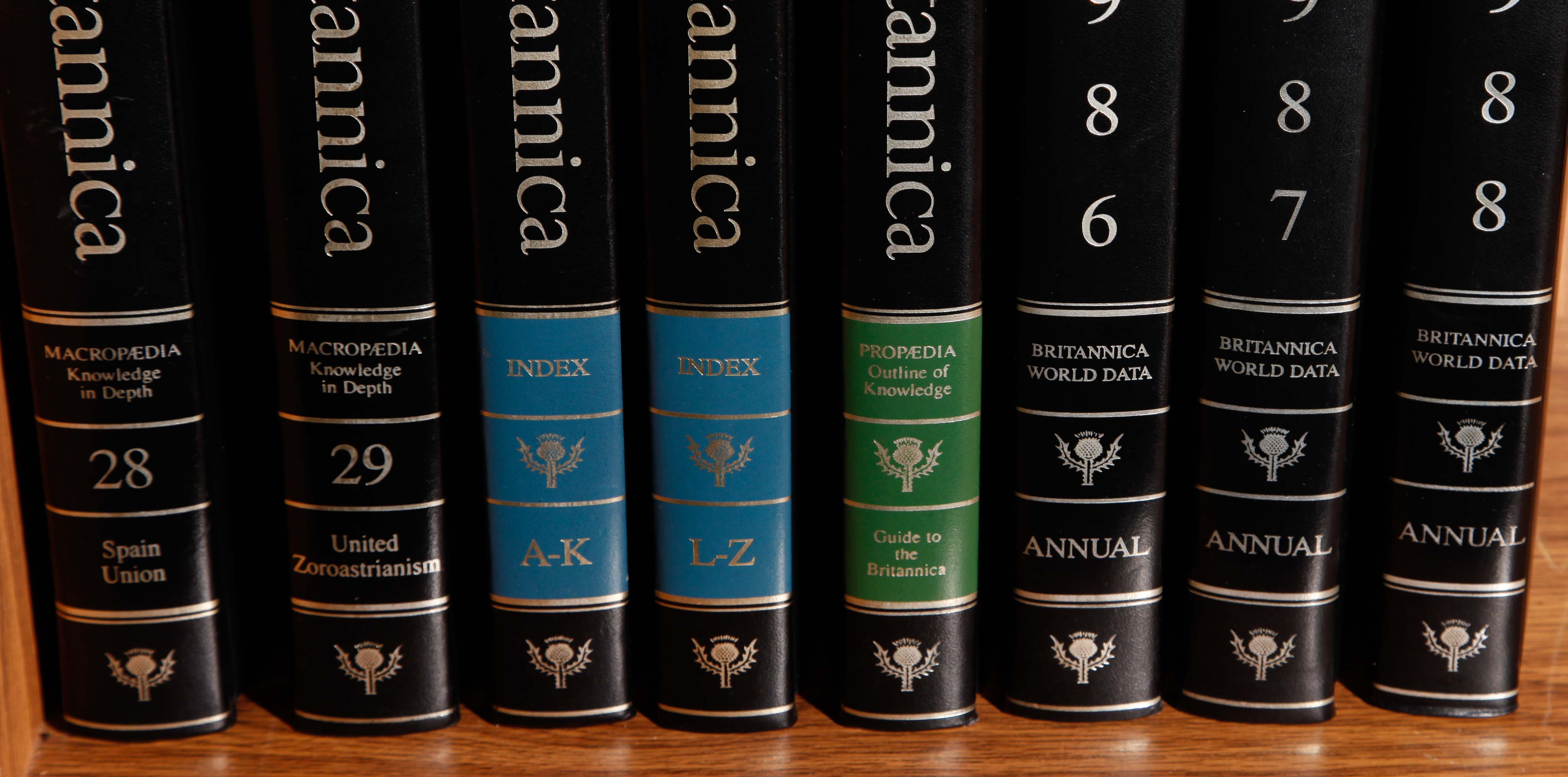 Brittanica Encylcopedias