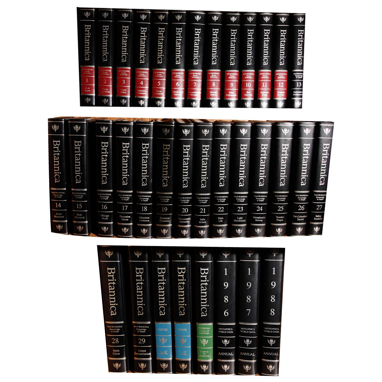 Brittanica Encylcopedias