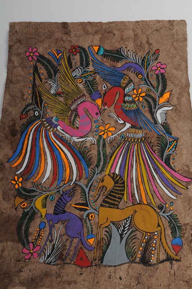 Nahuatl Folk Art Paintings
