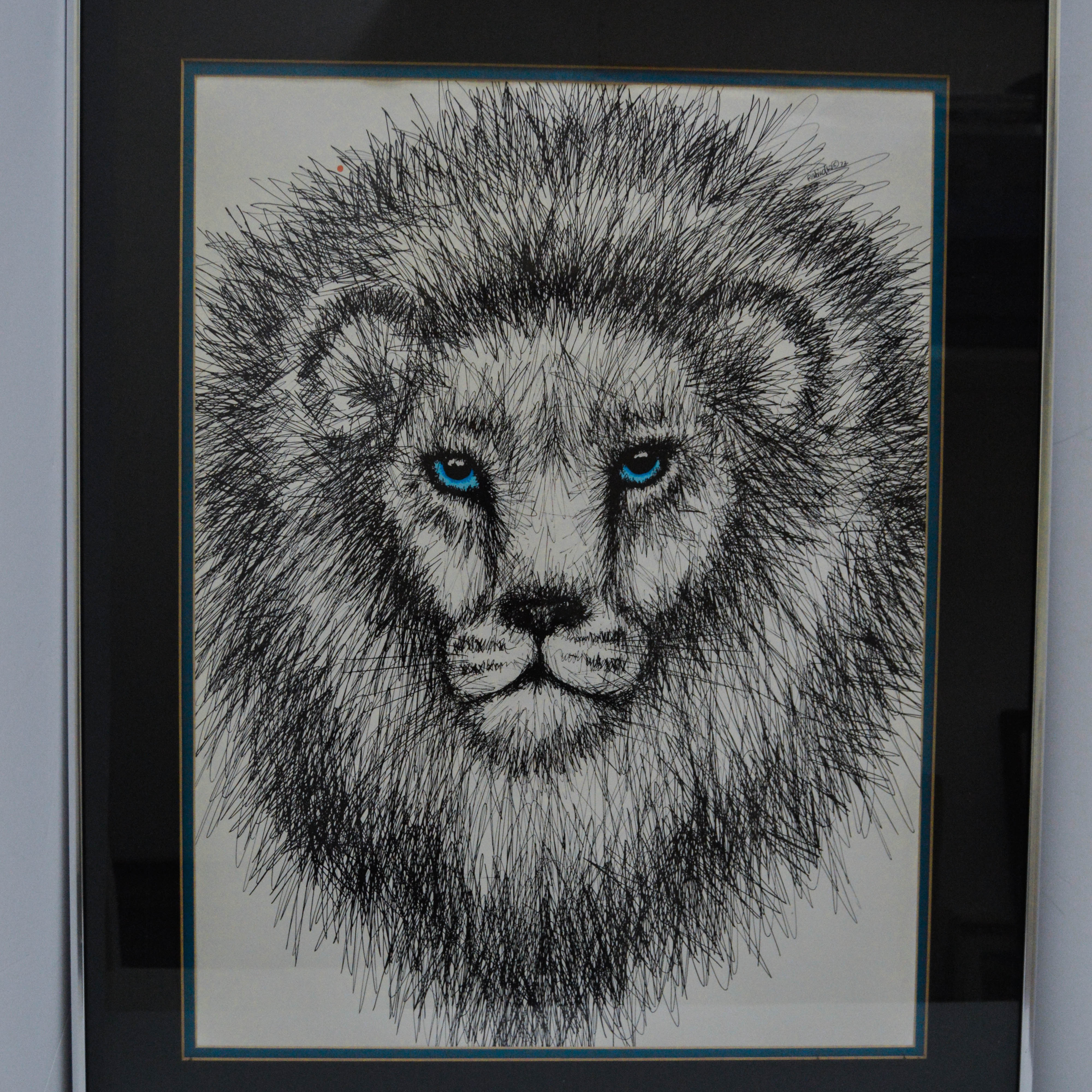 Rabindra Danks Lion Print
