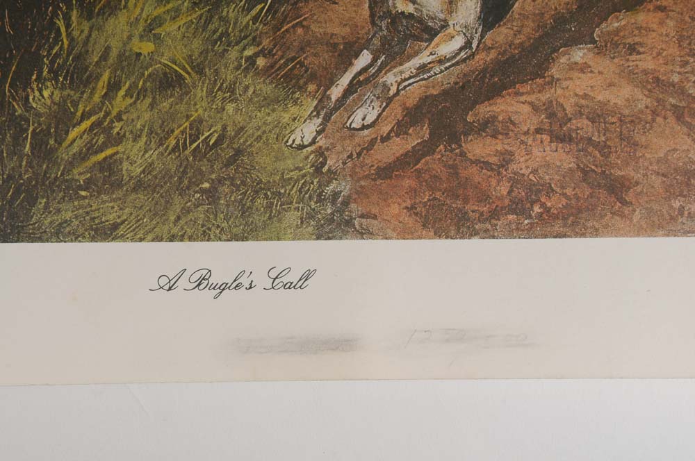 Three Fox Hunting Prints