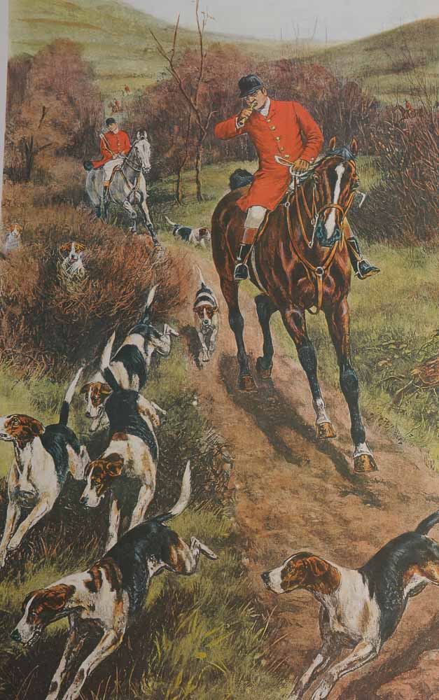 Three Fox Hunting Prints