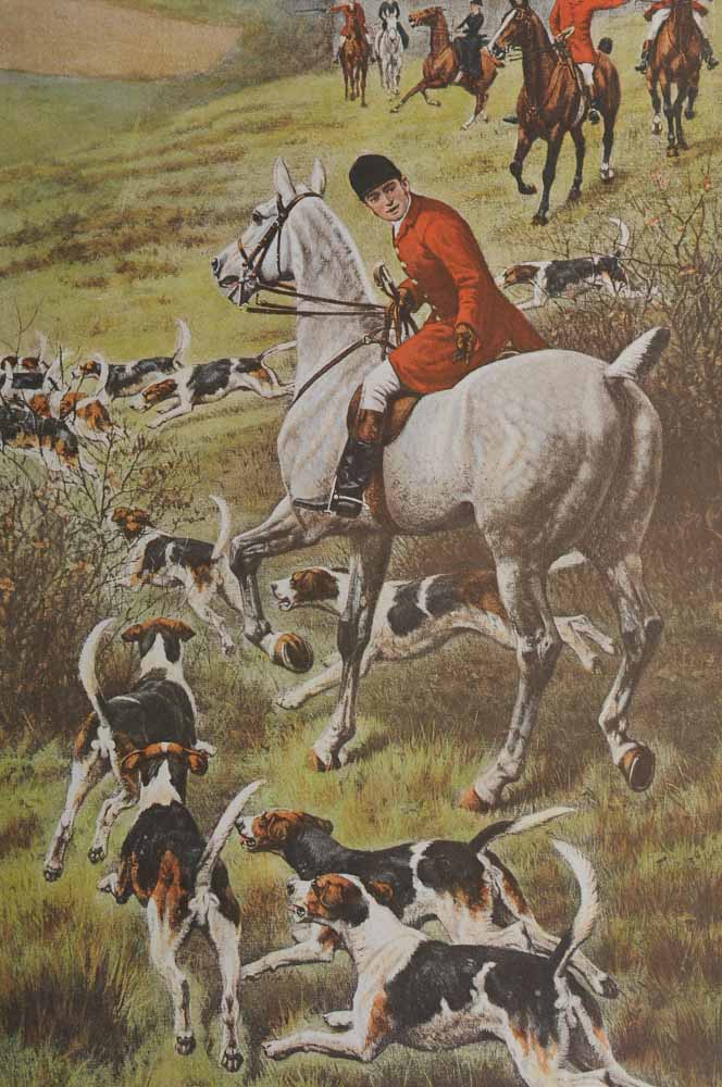 Three Fox Hunting Prints