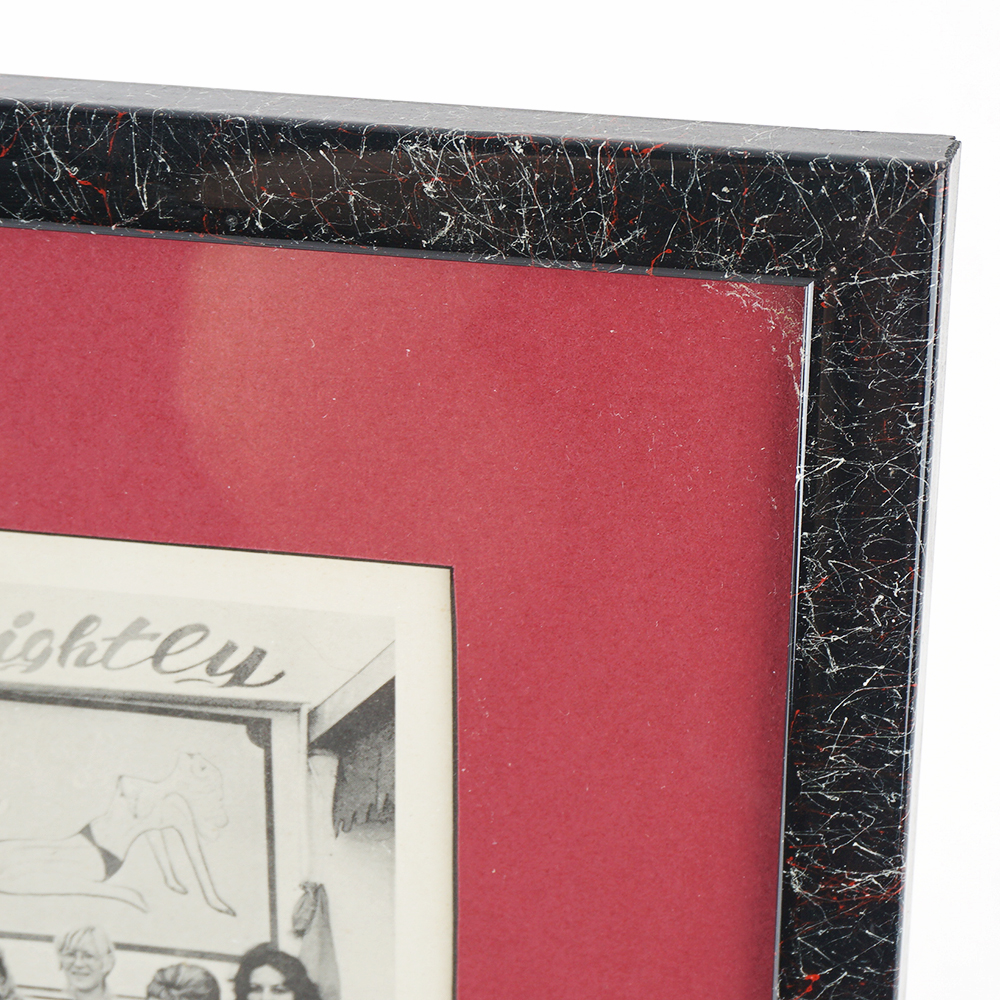 Photo Print of Carlos "Little Enis" Toadvine with the Go Go Girls of Boots Bar, Lexington, KY