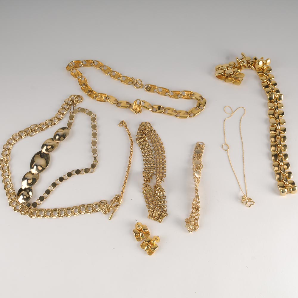 Gold Tone Necklaces