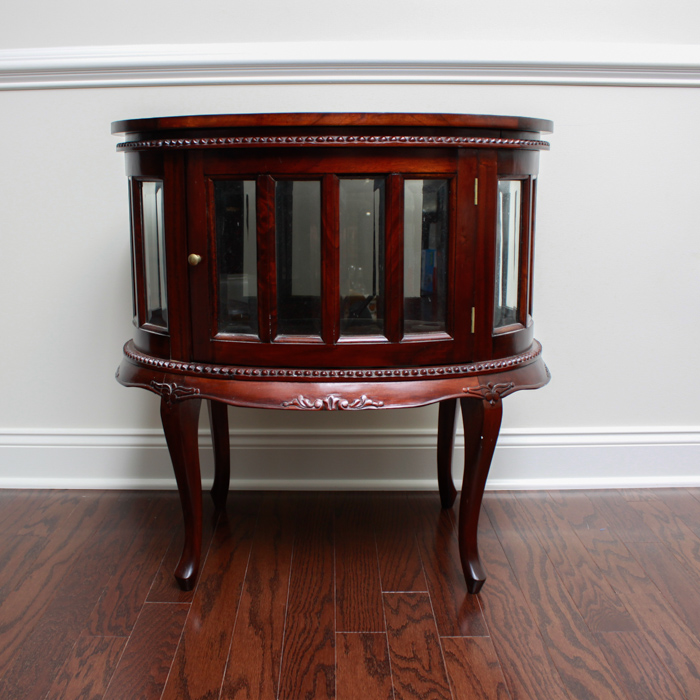 Oval Curio Table