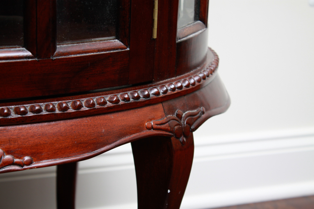 Oval Curio Table