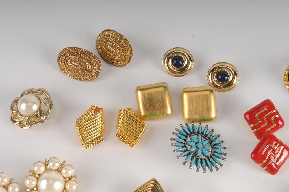 Collection of Clip-on Earrings