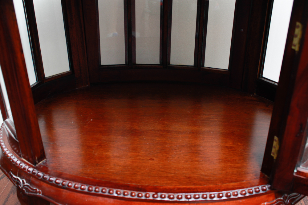 Oval Curio Table