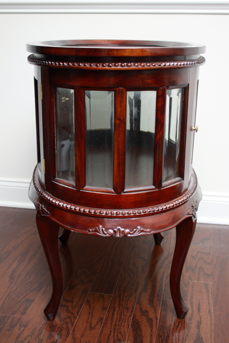 Oval Curio Table