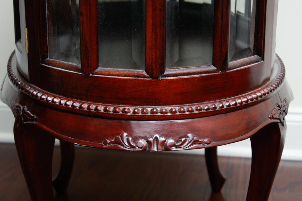 Oval Curio Table