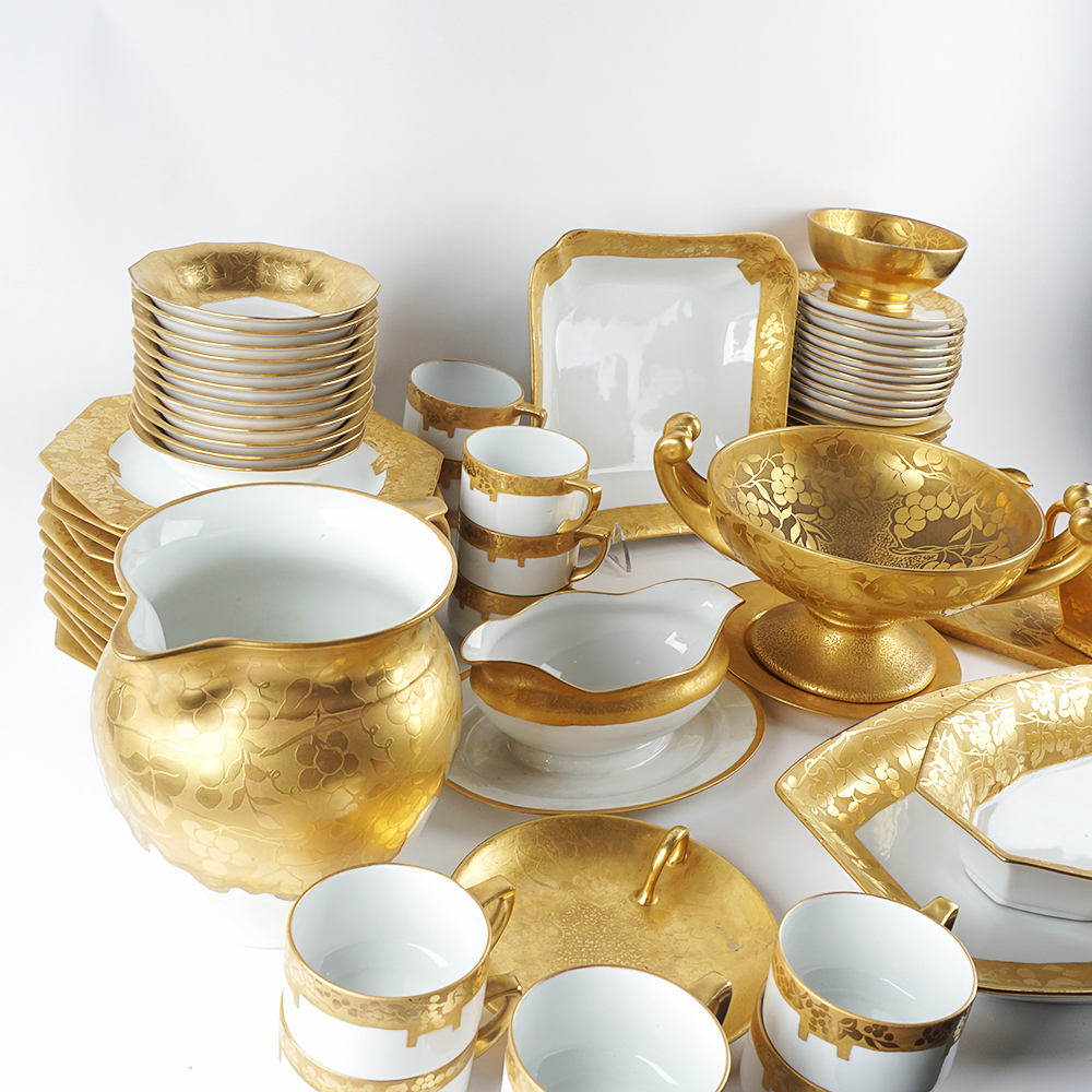 71 Piece Vintage Bavarian Fine China Set