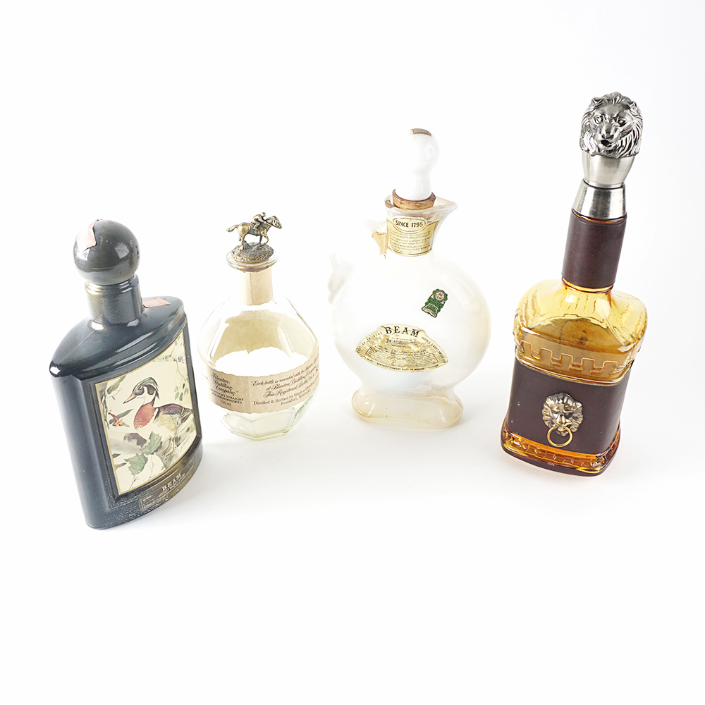 Vintage Bourbon Decanters