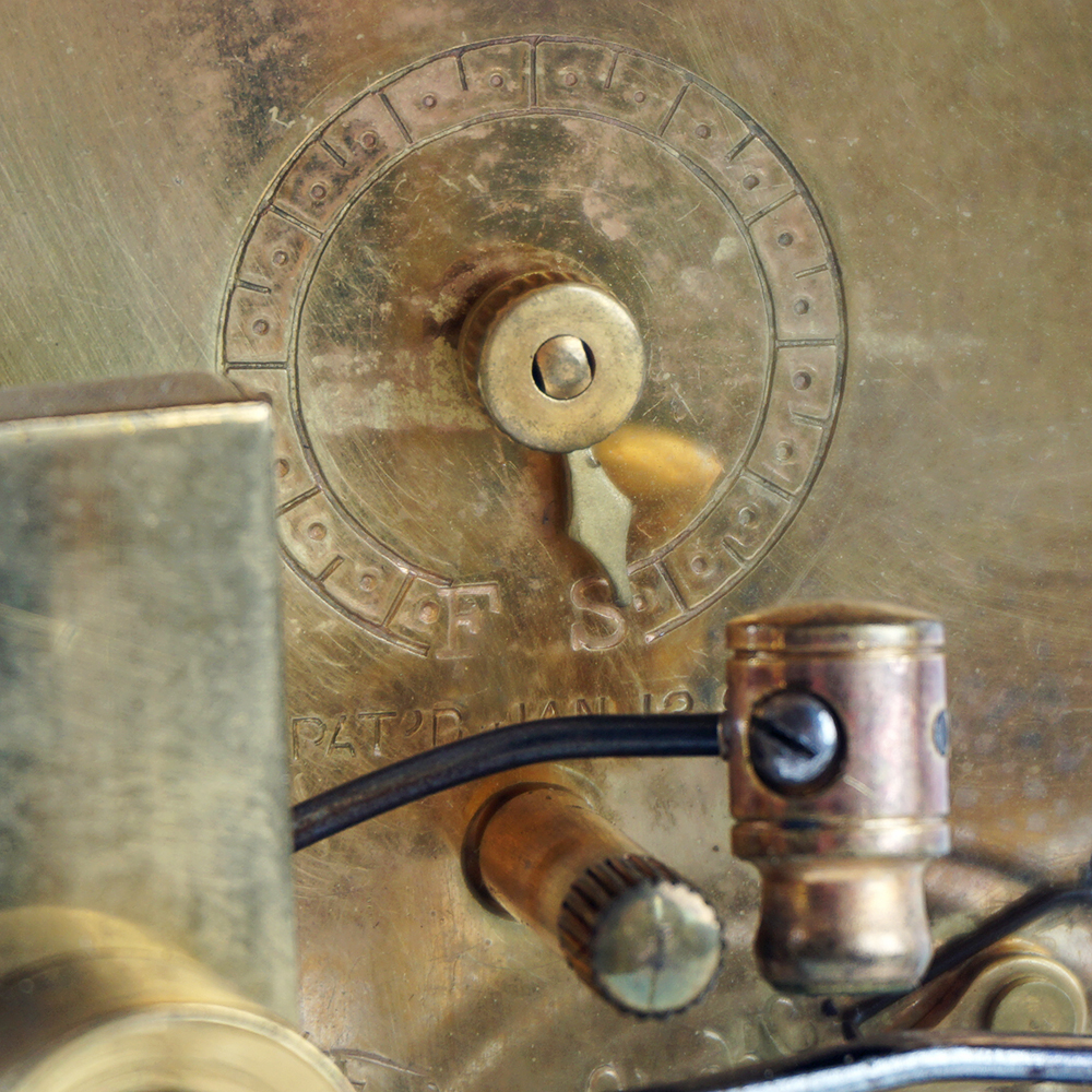 Antique 1891 Mantle Clock