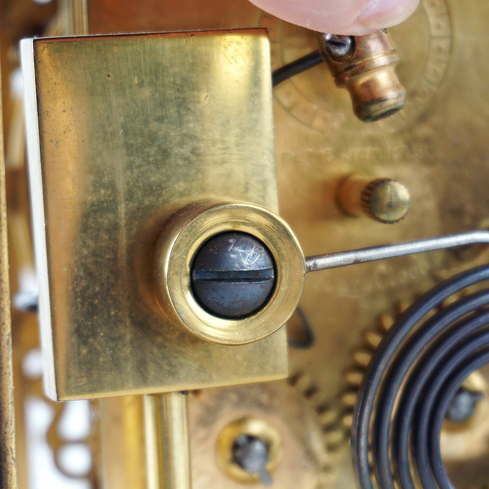 Antique 1891 Mantle Clock
