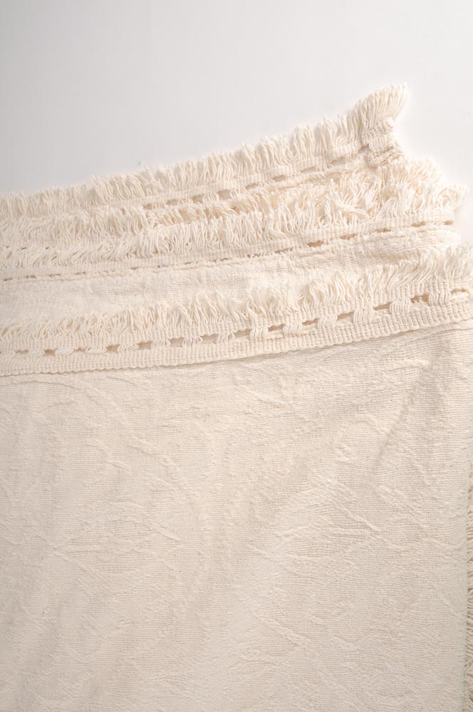 Vintage Counterpane and Hand Crochet Sheets