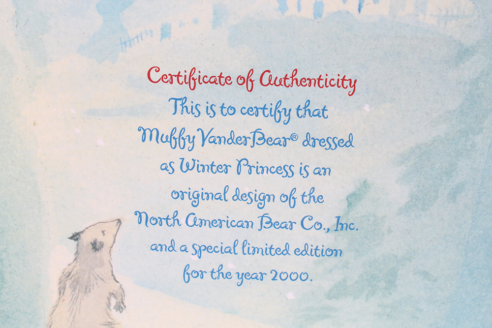 Muffy Bears, Holiday Limited Editions