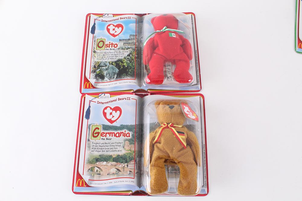 Collection of Ronald McDonald House Beanie Babies