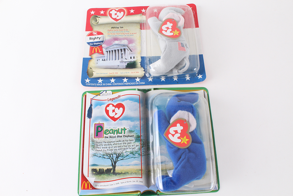 Collection of Ronald McDonald House Beanie Babies