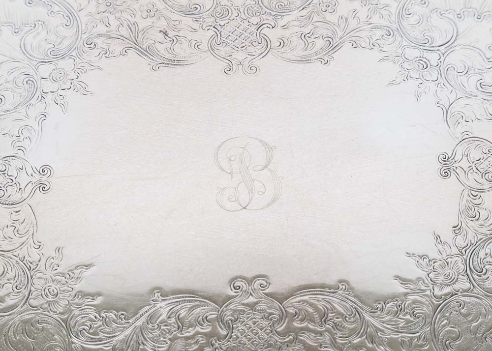 Wilcox American Rose Silver Plated Tea Service