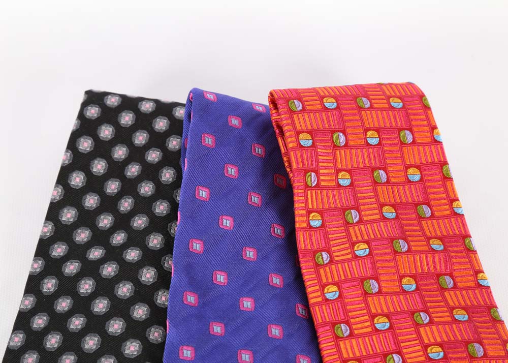 Men's Designer Neckties Including Zegna and Ferragamo