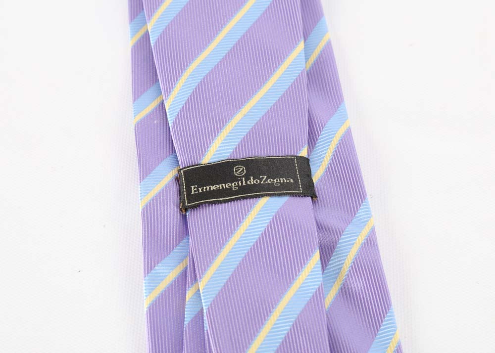 Men's Designer Neckties Including Zegna and Ferragamo