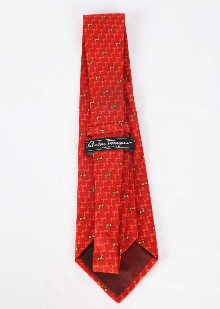 Men's Designer Neckties Including Zegna and Ferragamo