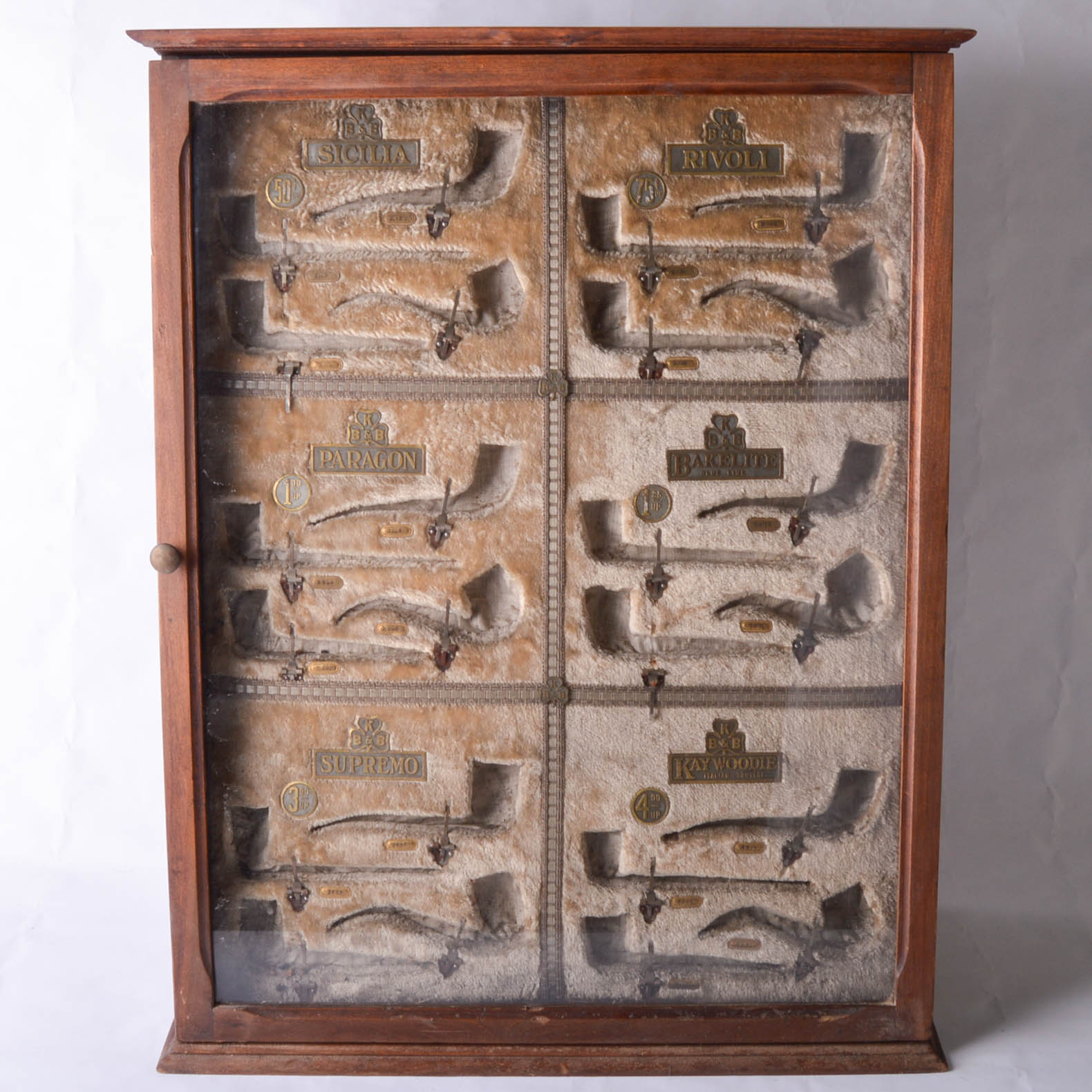 Vintage KB&B Pipes Shop Display