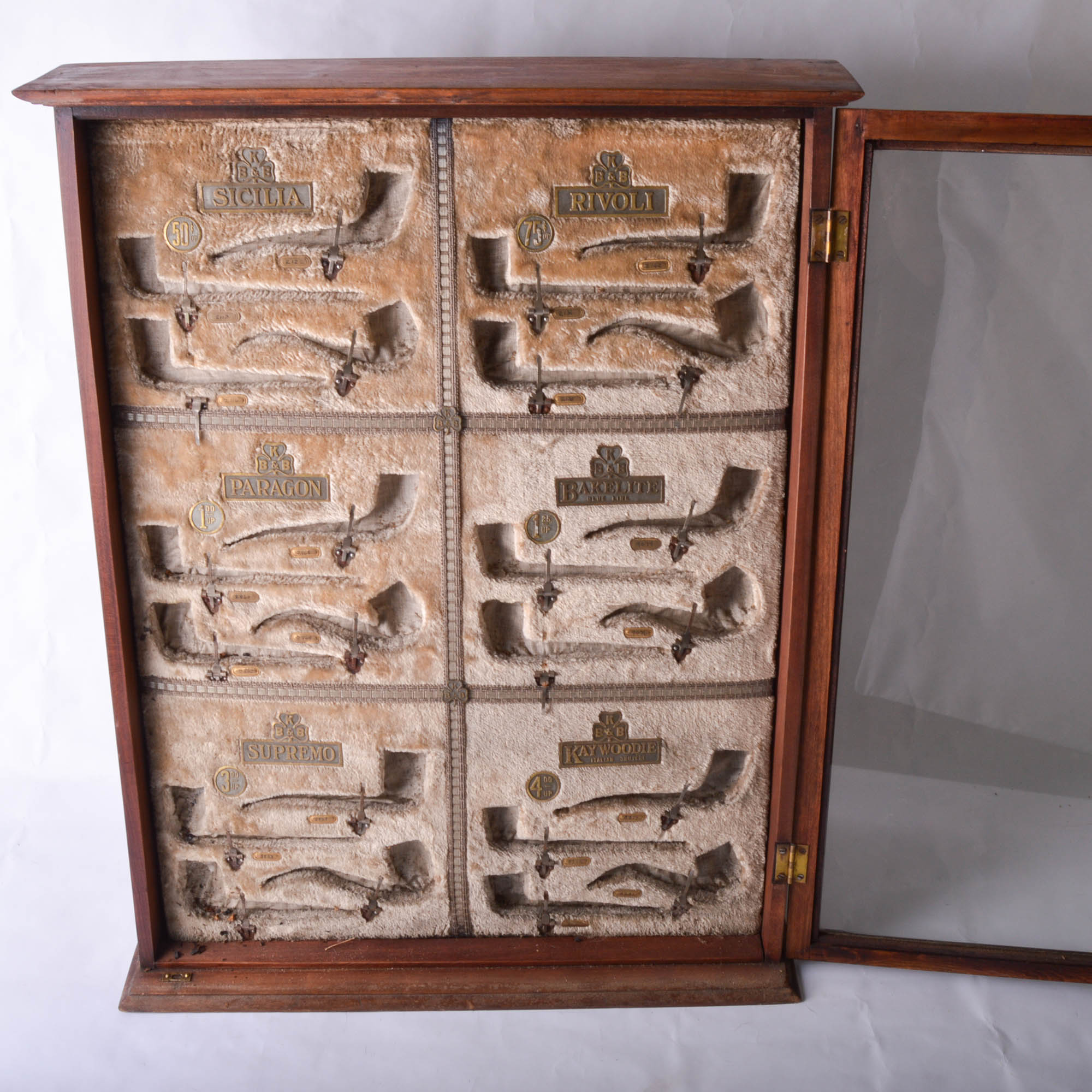 Vintage KB&B Pipes Shop Display