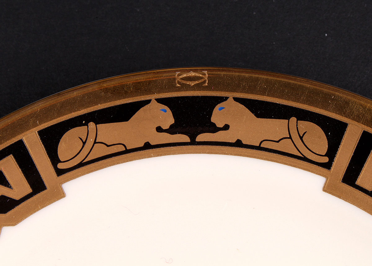 Cartier La Maison de L'Art Deco Teacups and Saucers