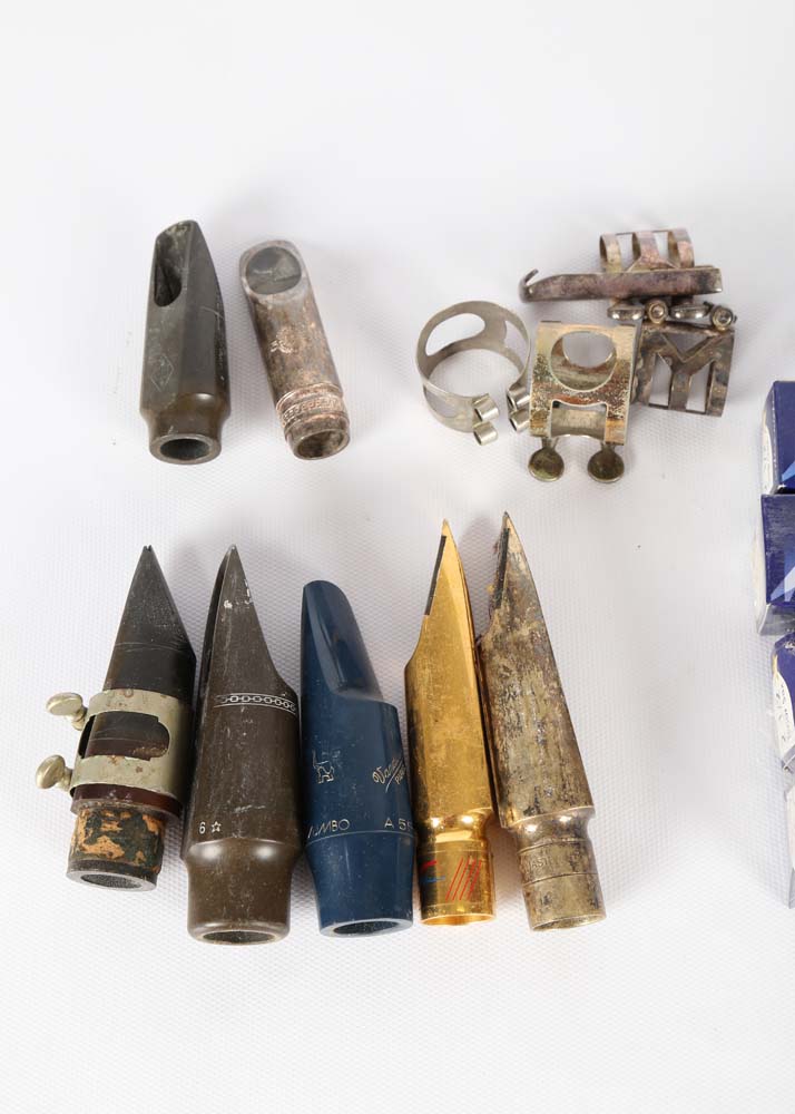 Sheet Music and Saxophone Accessory Collection