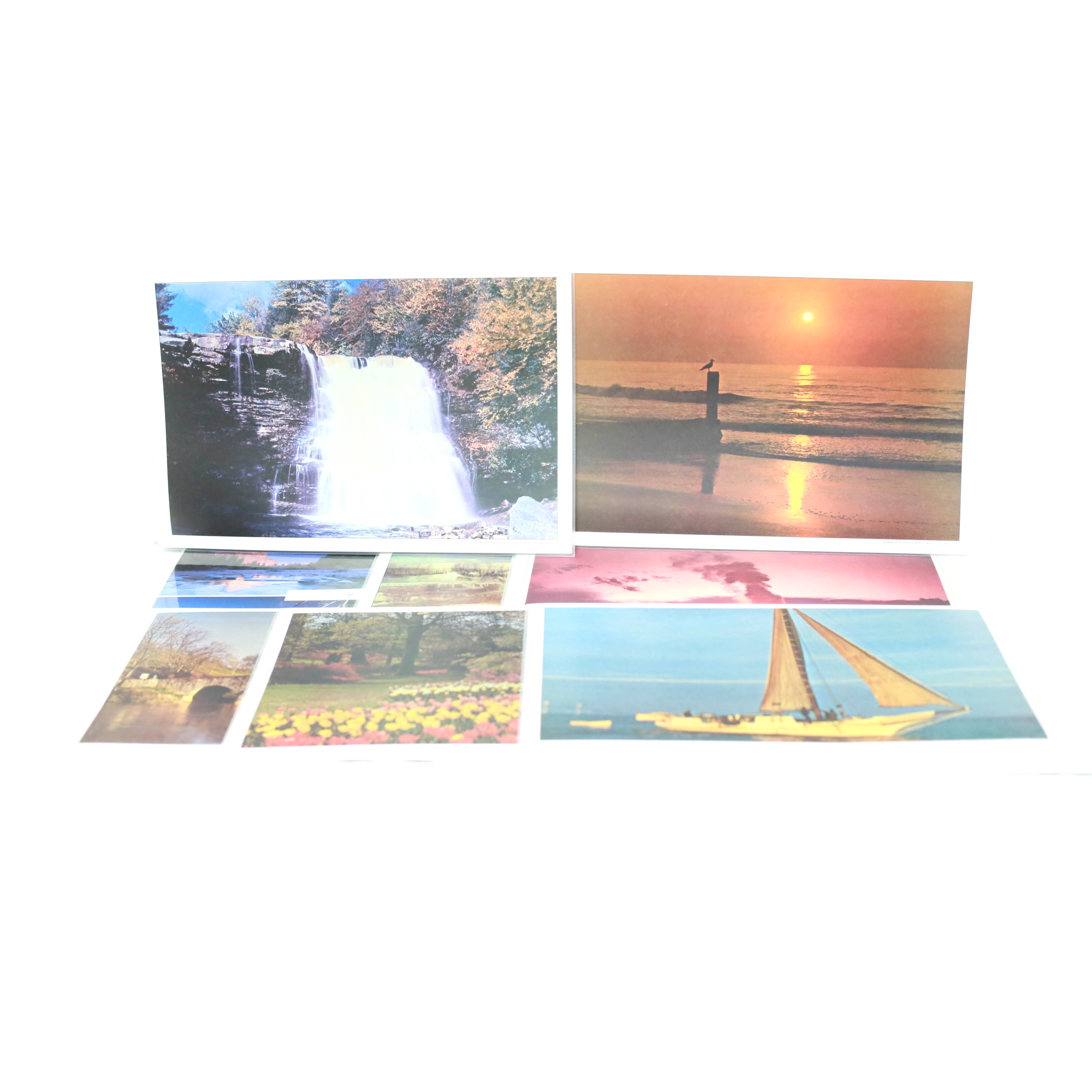 Collection of Vintage Travel Placemats