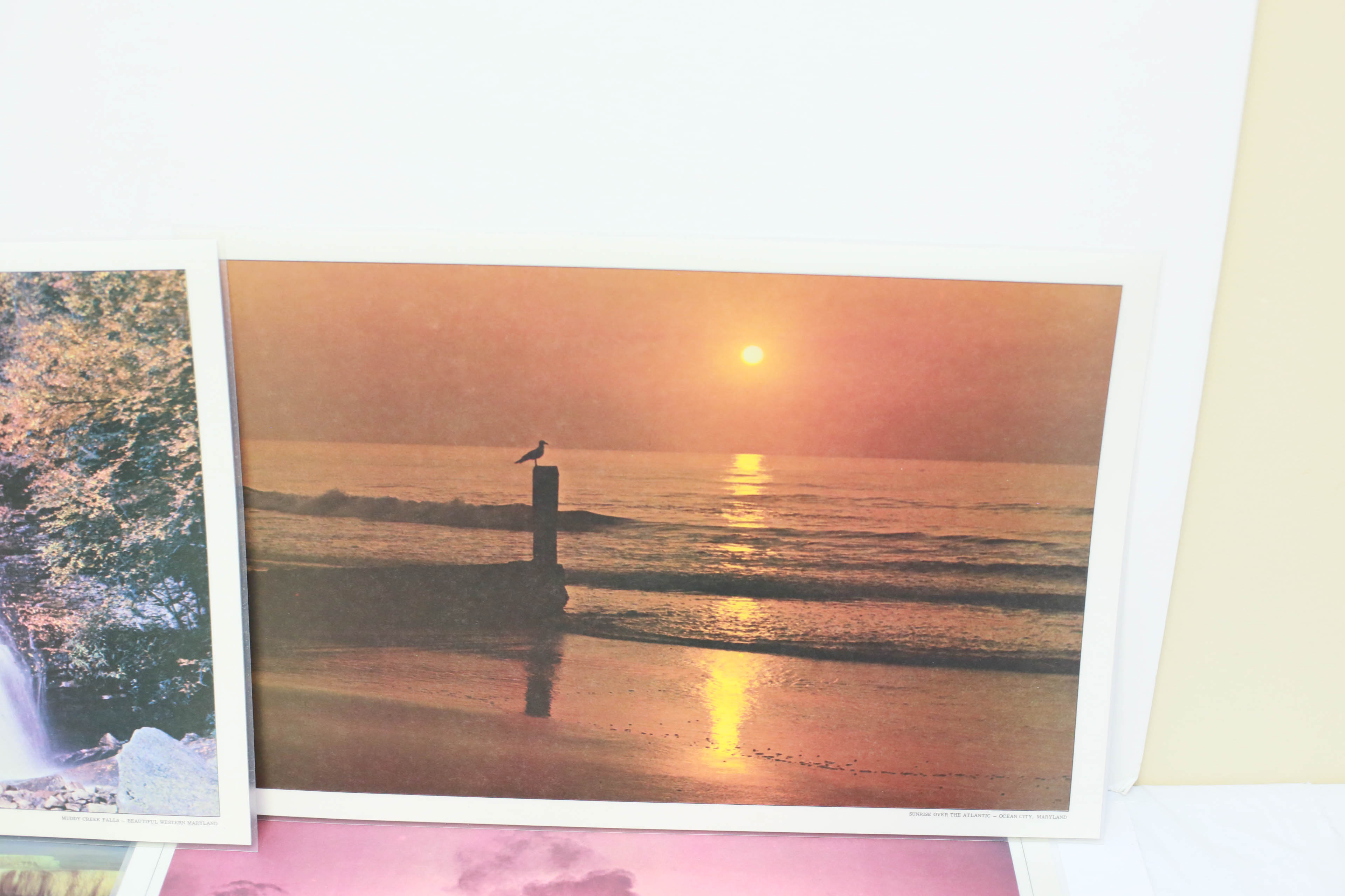 Collection of Vintage Travel Placemats