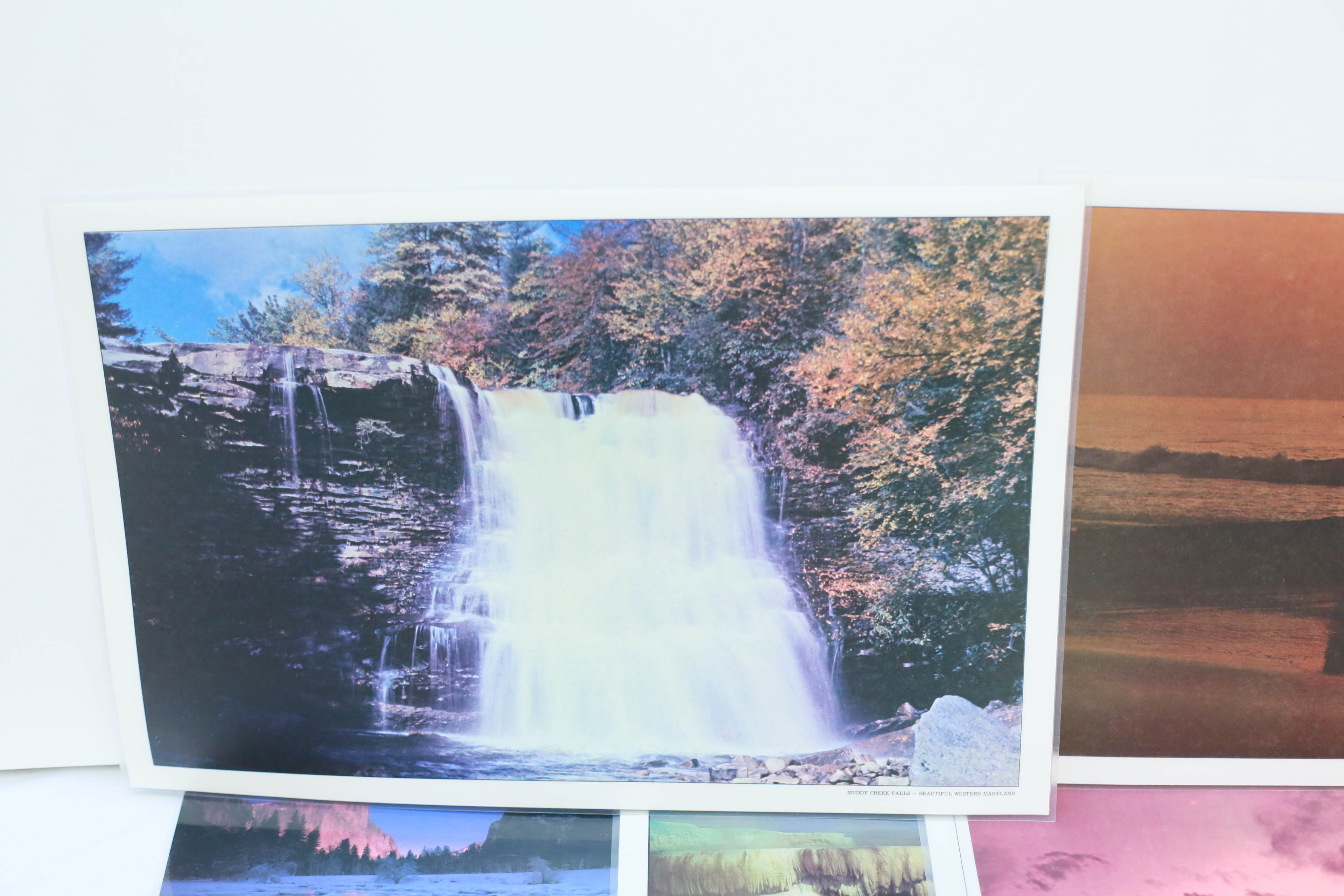 Collection of Vintage Travel Placemats