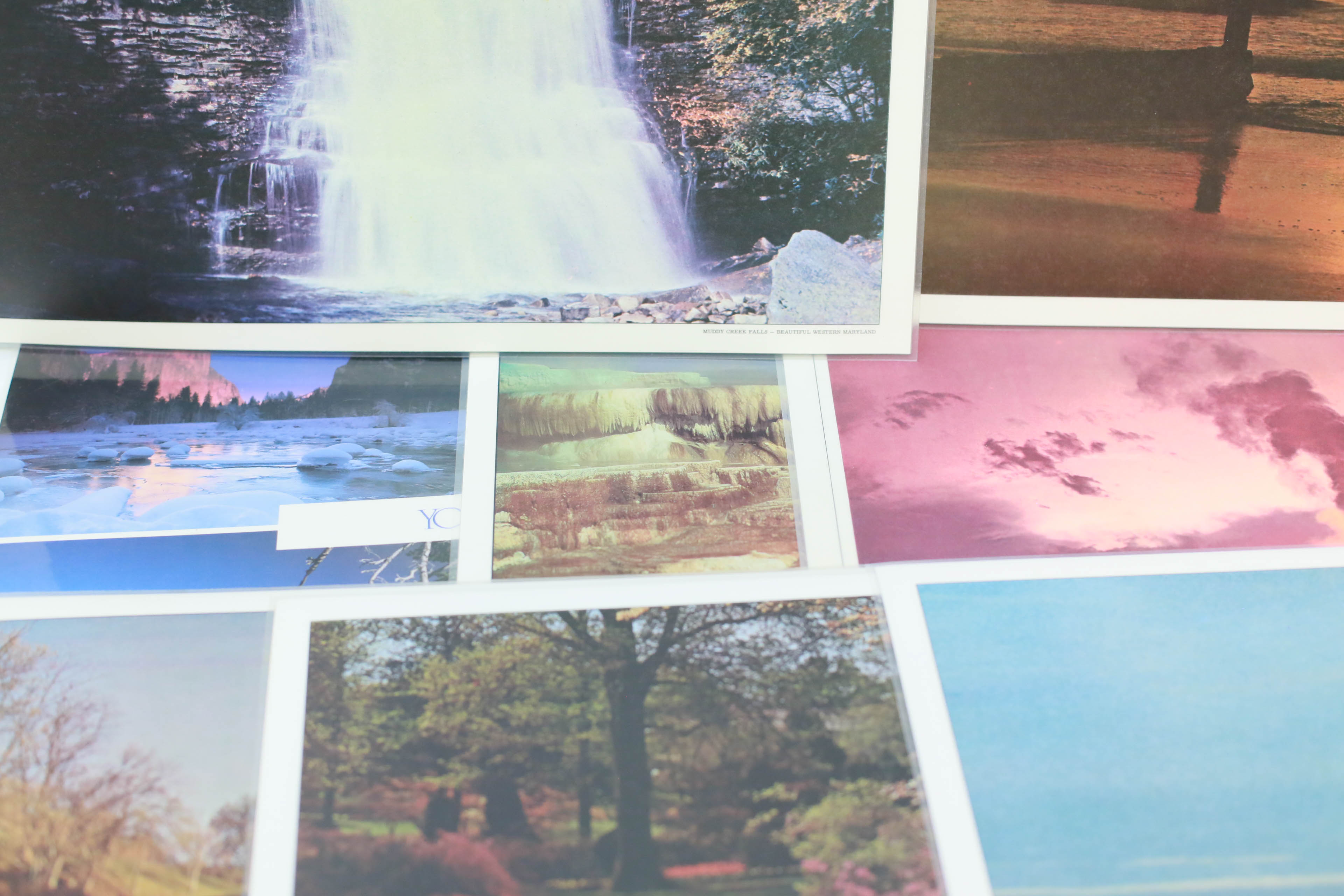 Collection of Vintage Travel Placemats