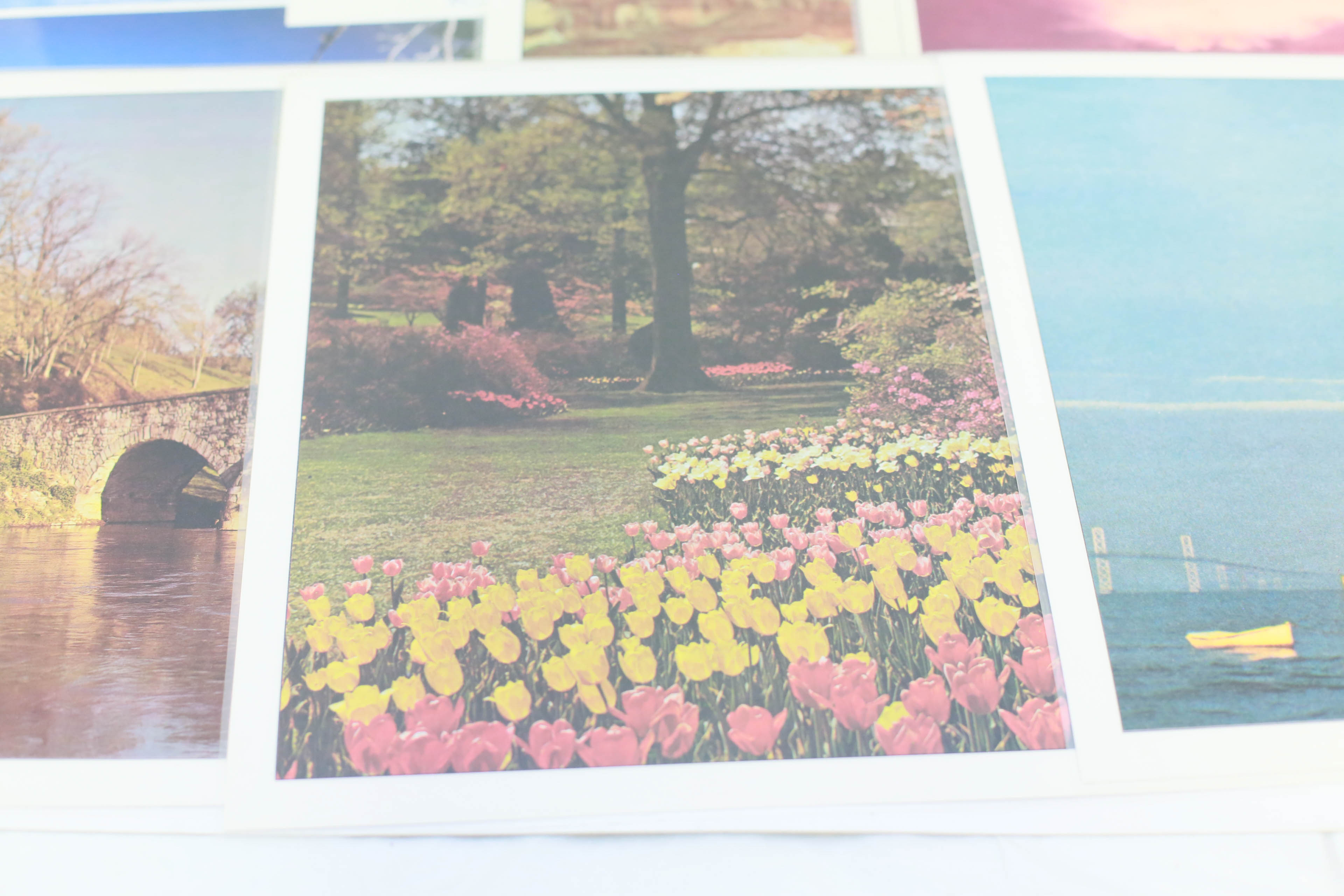 Collection of Vintage Travel Placemats