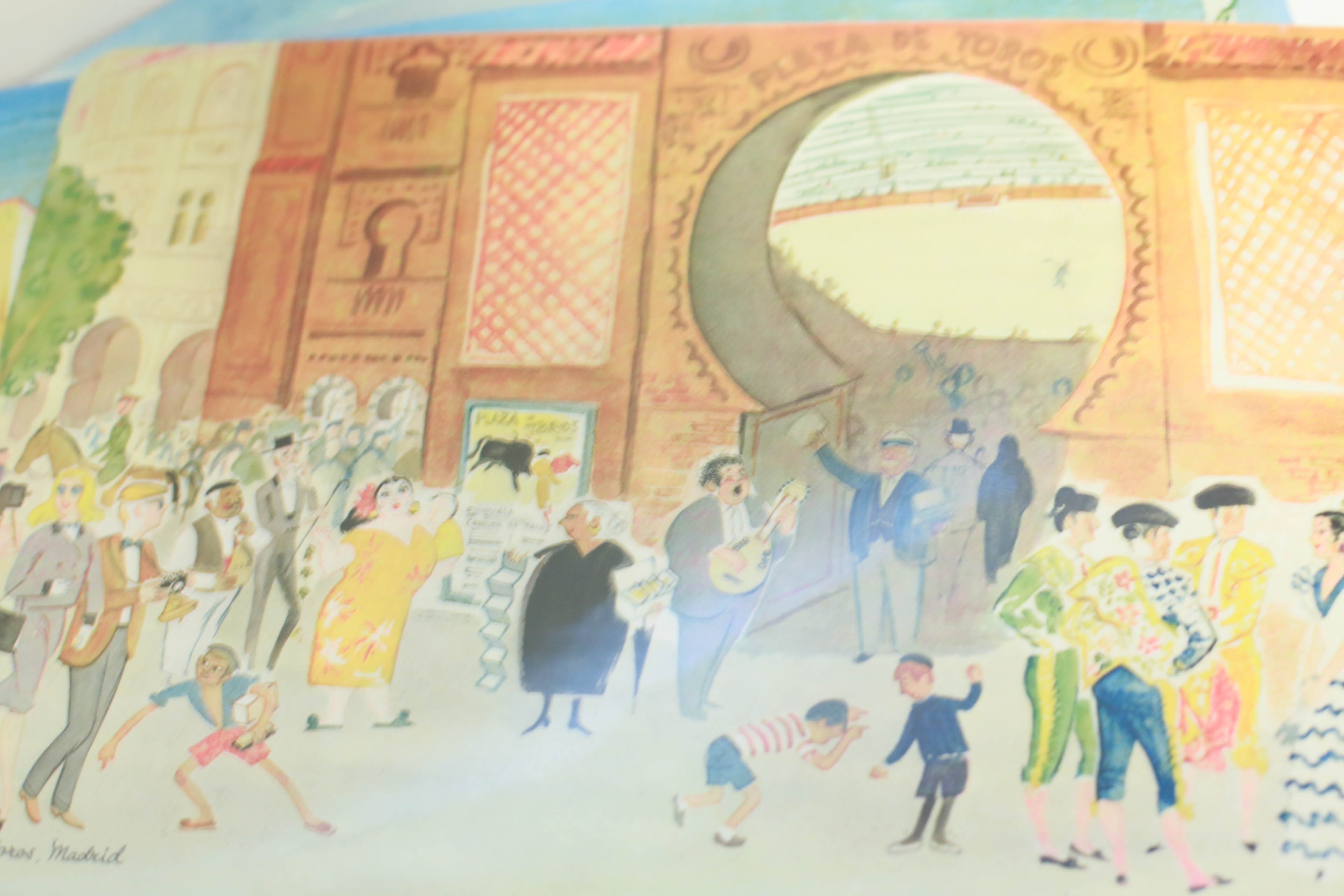 Collection of Vintage Travel Placemats