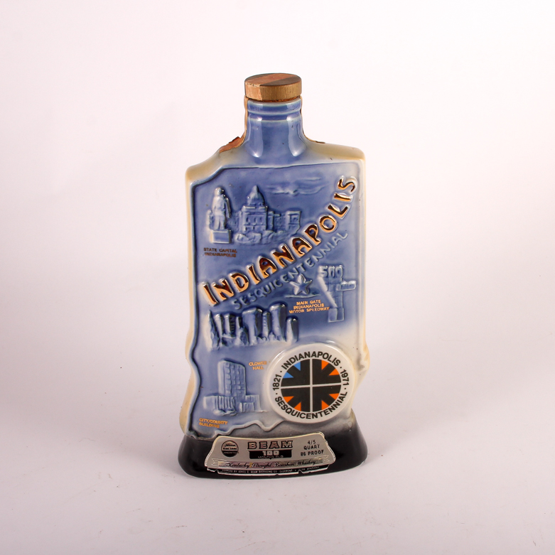 Collection of Vintage Liquor Decanters