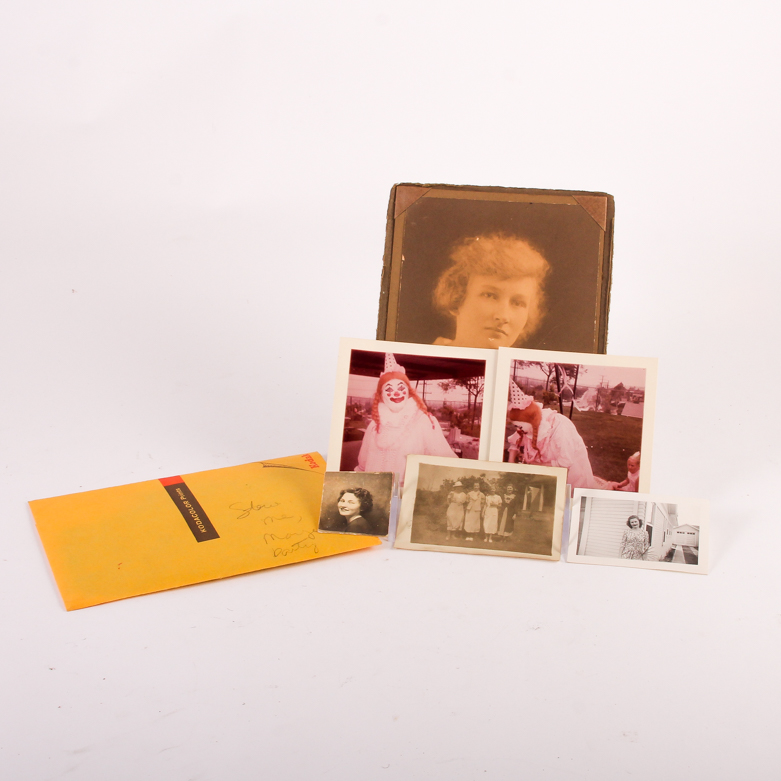 Assortment of Vintage Photographs and Negatives