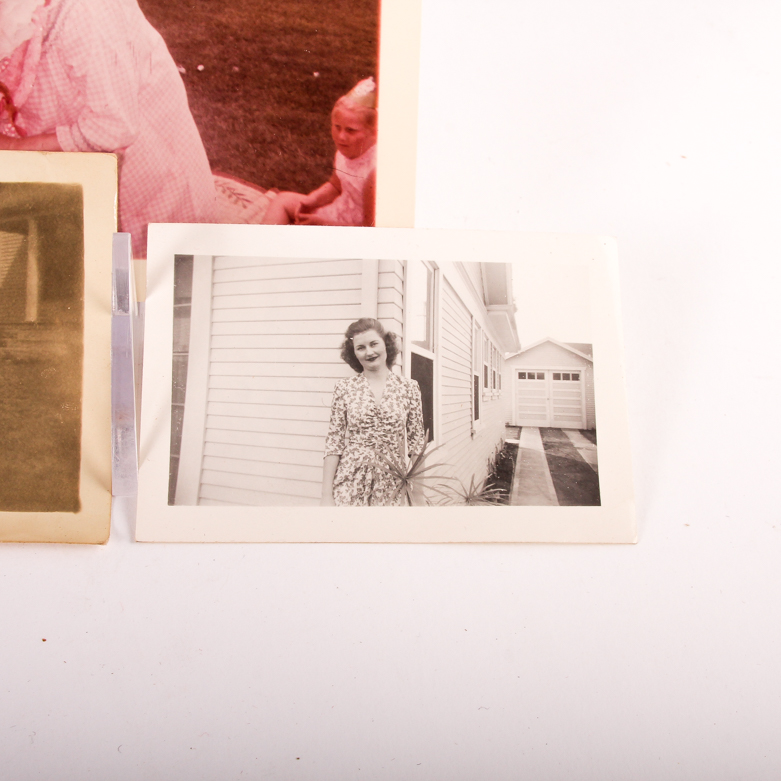 Assortment of Vintage Photographs and Negatives