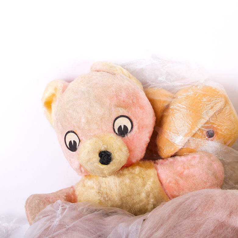 Collection of Vintage Stuffed Animals