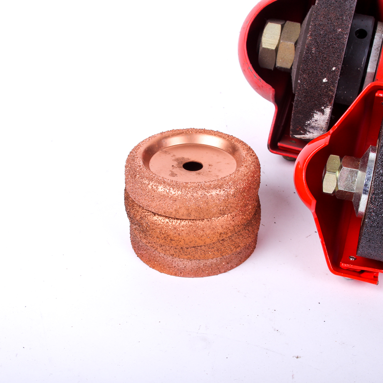 Four Industrial Hand Grinders