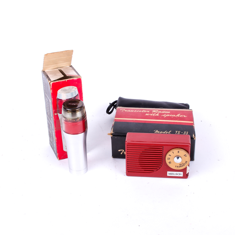 Assortment of Vintage Electronic Devices