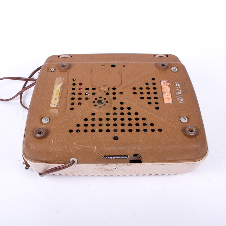 Pair of Vintage DeJur Grundig Dictation Machines