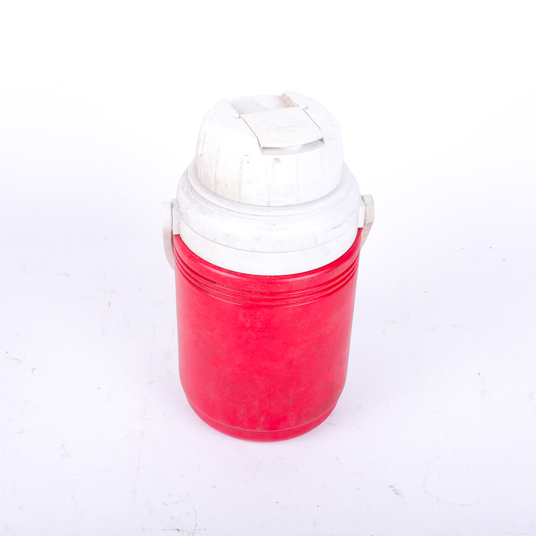 Vintage Coleman Cooler and Accessories