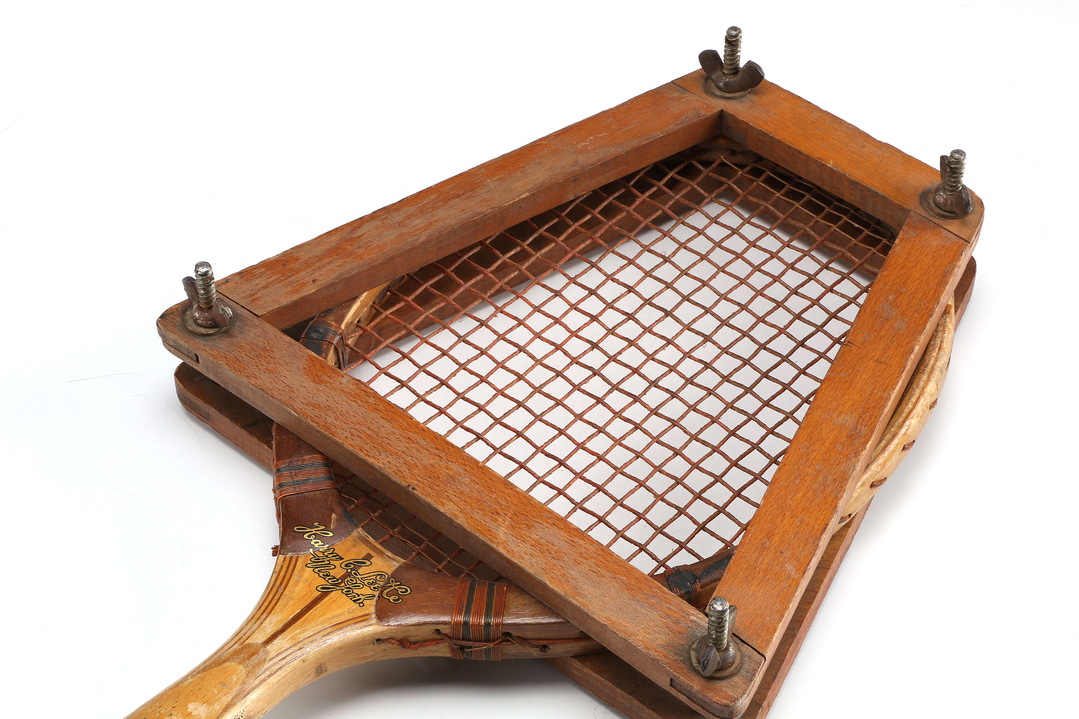 Harry C. Lee & Co. Vintage Autograph Tennis Racket